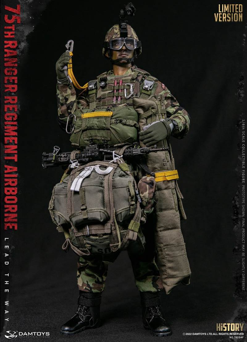 US Army 75th Ranger Airborne Gunner [Limited Edition] 1/6