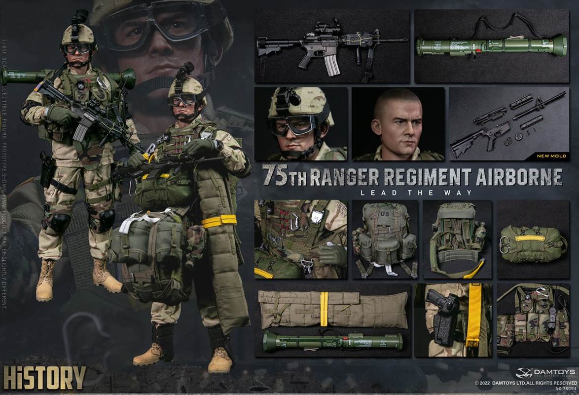 US Army 75th Ranger Regiment Airborne 1/6