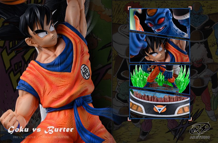 Goku vs Burter - Dragon Ball