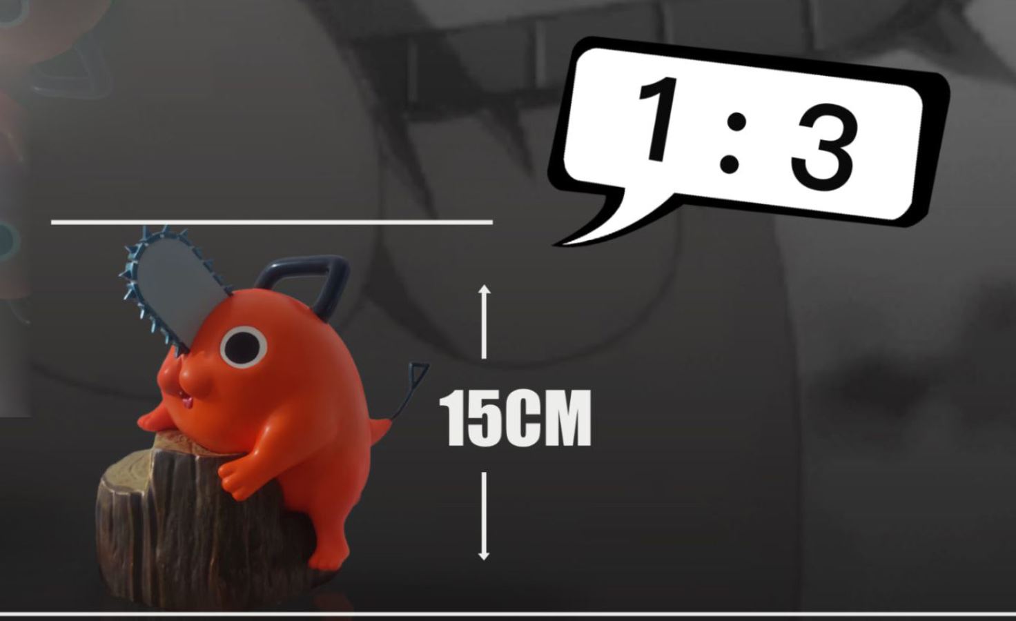 Pochita Desktop Decoration - Chainsaw Man