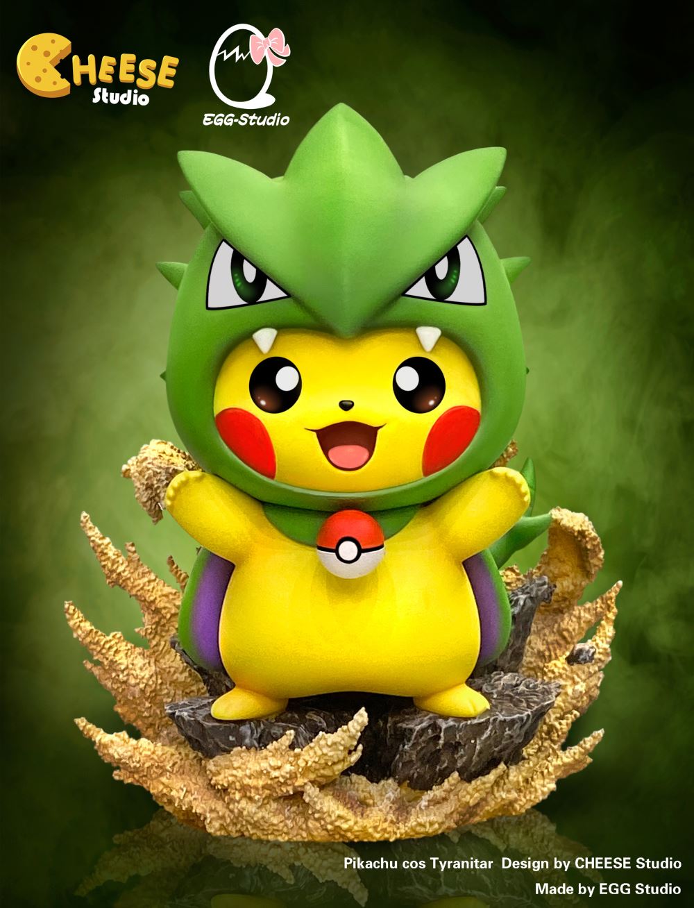 Pikachu cos Tyranitar