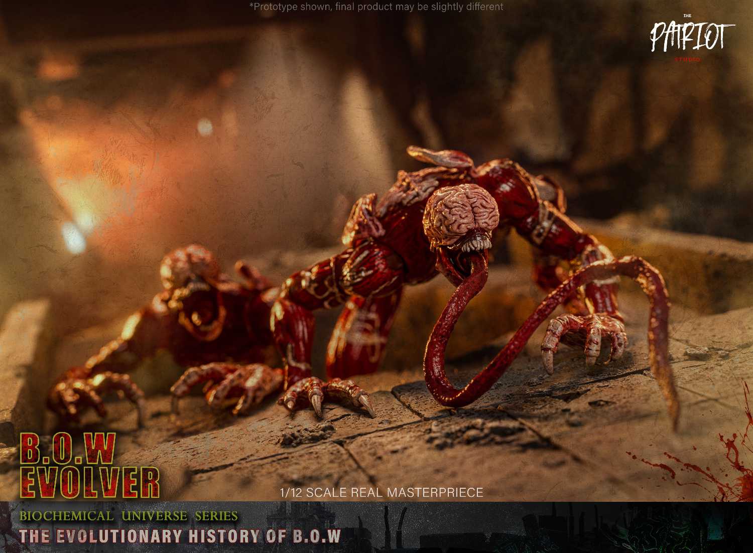 Resident Evil licker 1/12