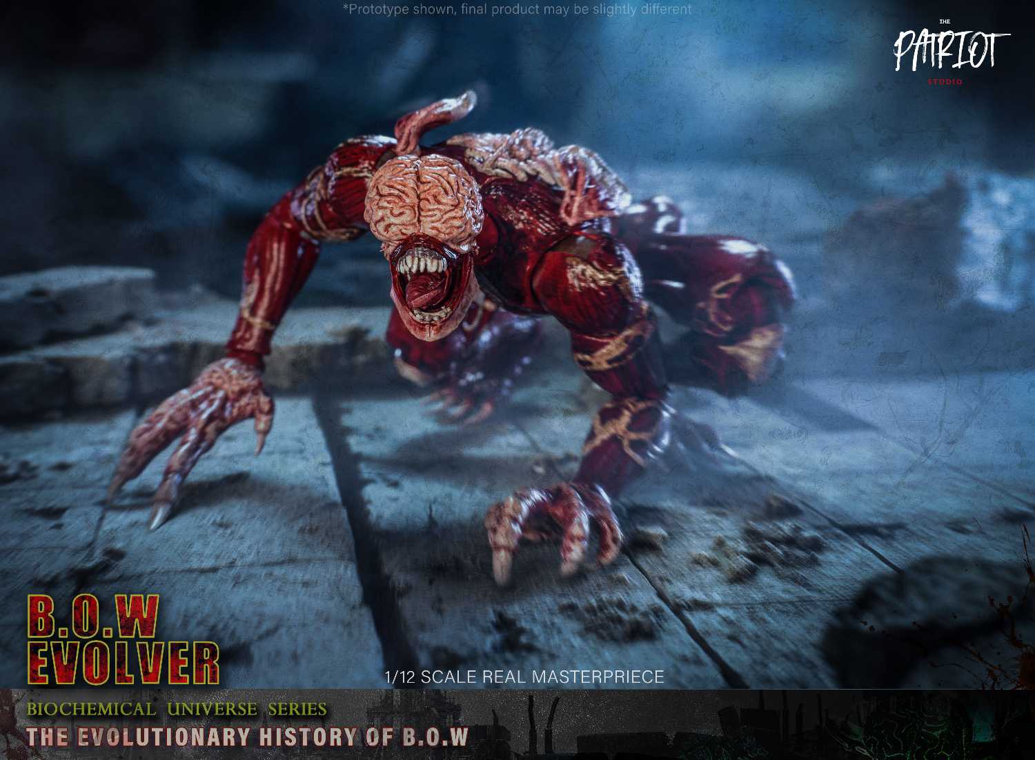 Resident Evil licker 1/12