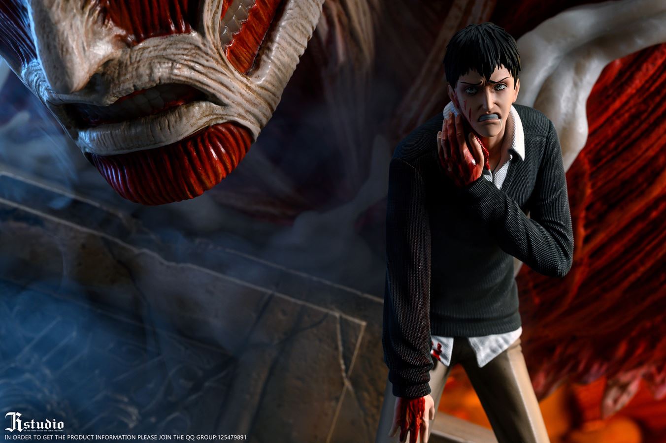 Colossal Titan & Bertholdt Hoover