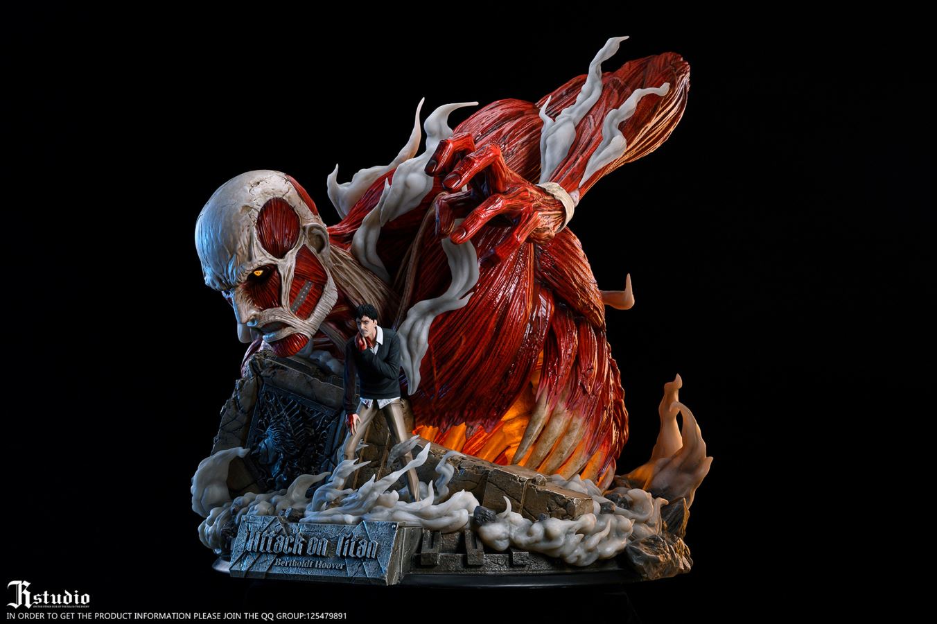 Colossal Titan & Bertholdt Hoover