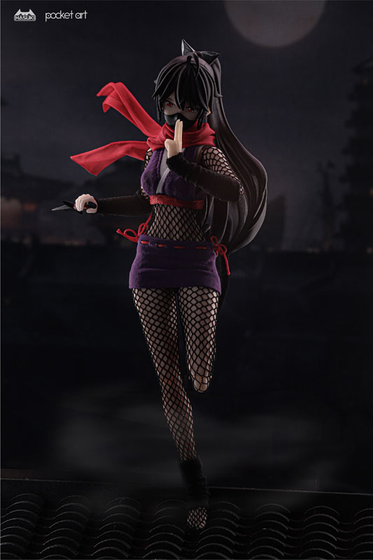 pocket art Series PA002 Female Ninja Hagi 1/12