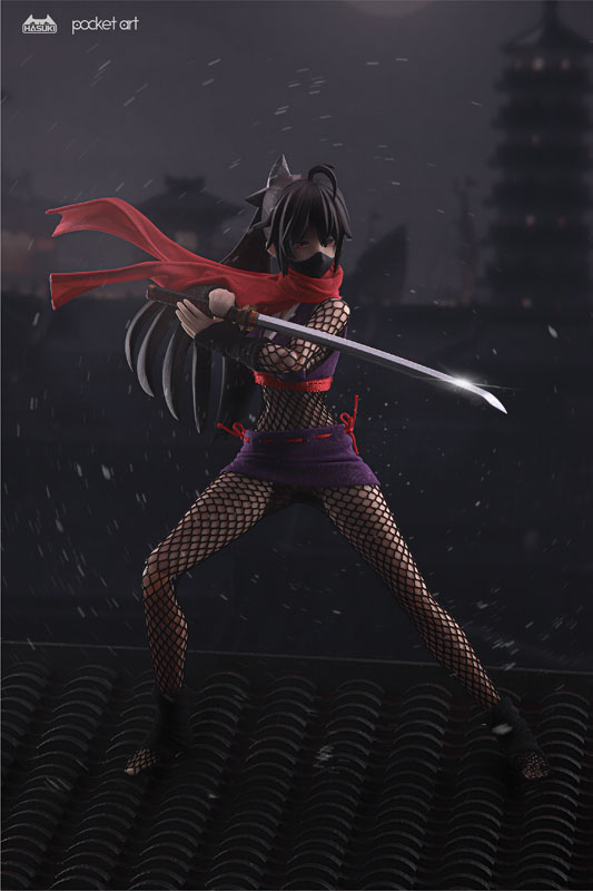 pocket art Series PA002 Female Ninja Hagi 1/12