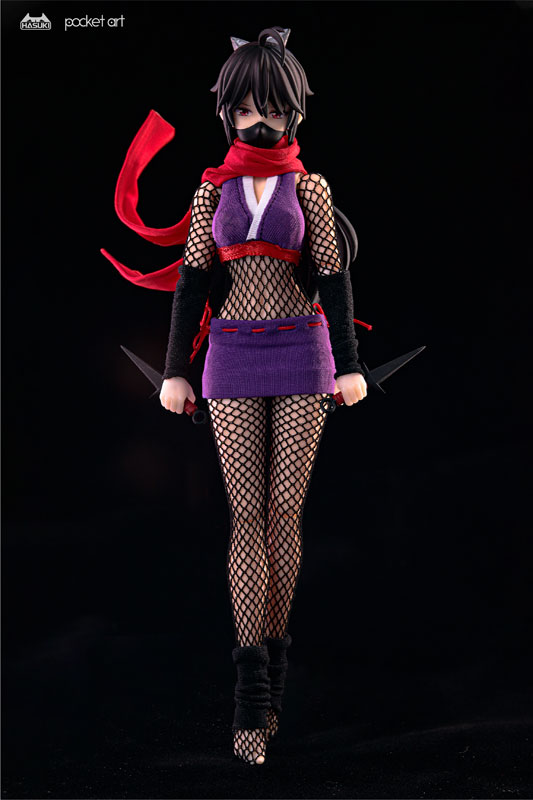 pocket art Series PA002 Female Ninja Hagi 1/12