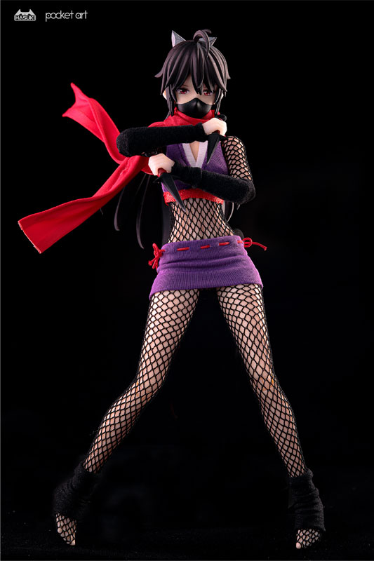pocket art Series PA002 Female Ninja Hagi 1/12