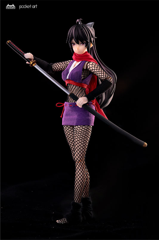 pocket art Series PA002 Female Ninja Hagi 1/12