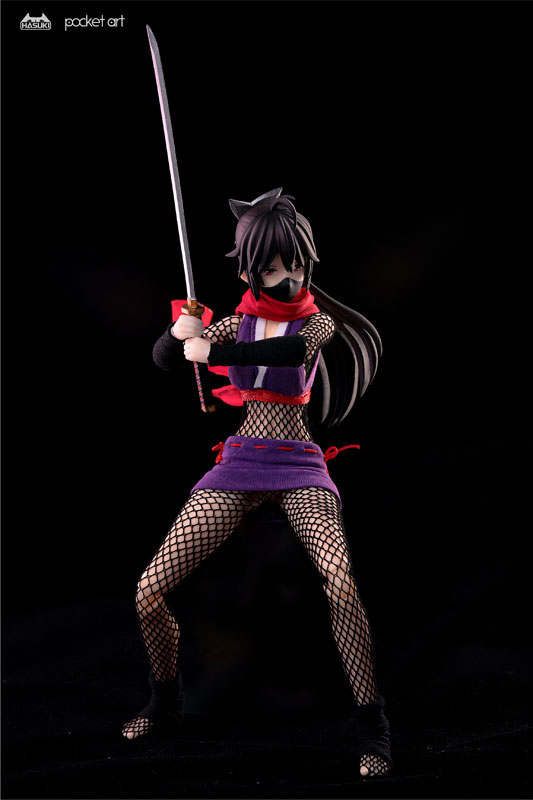 pocket art Series PA002 Female Ninja Hagi 1/12