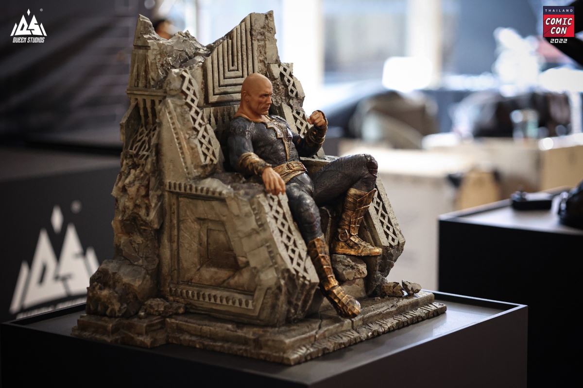 Black Adam On Throne 1/4