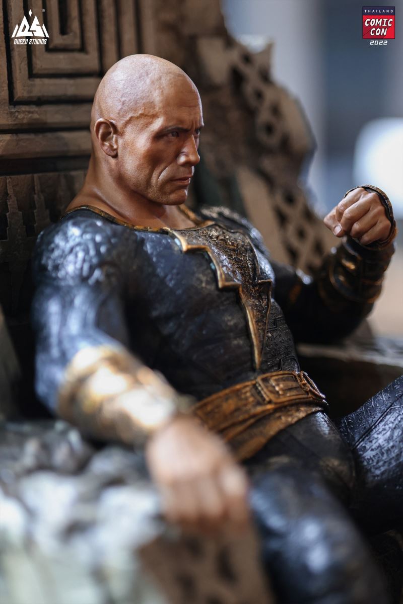 Black Adam On Throne 1/4