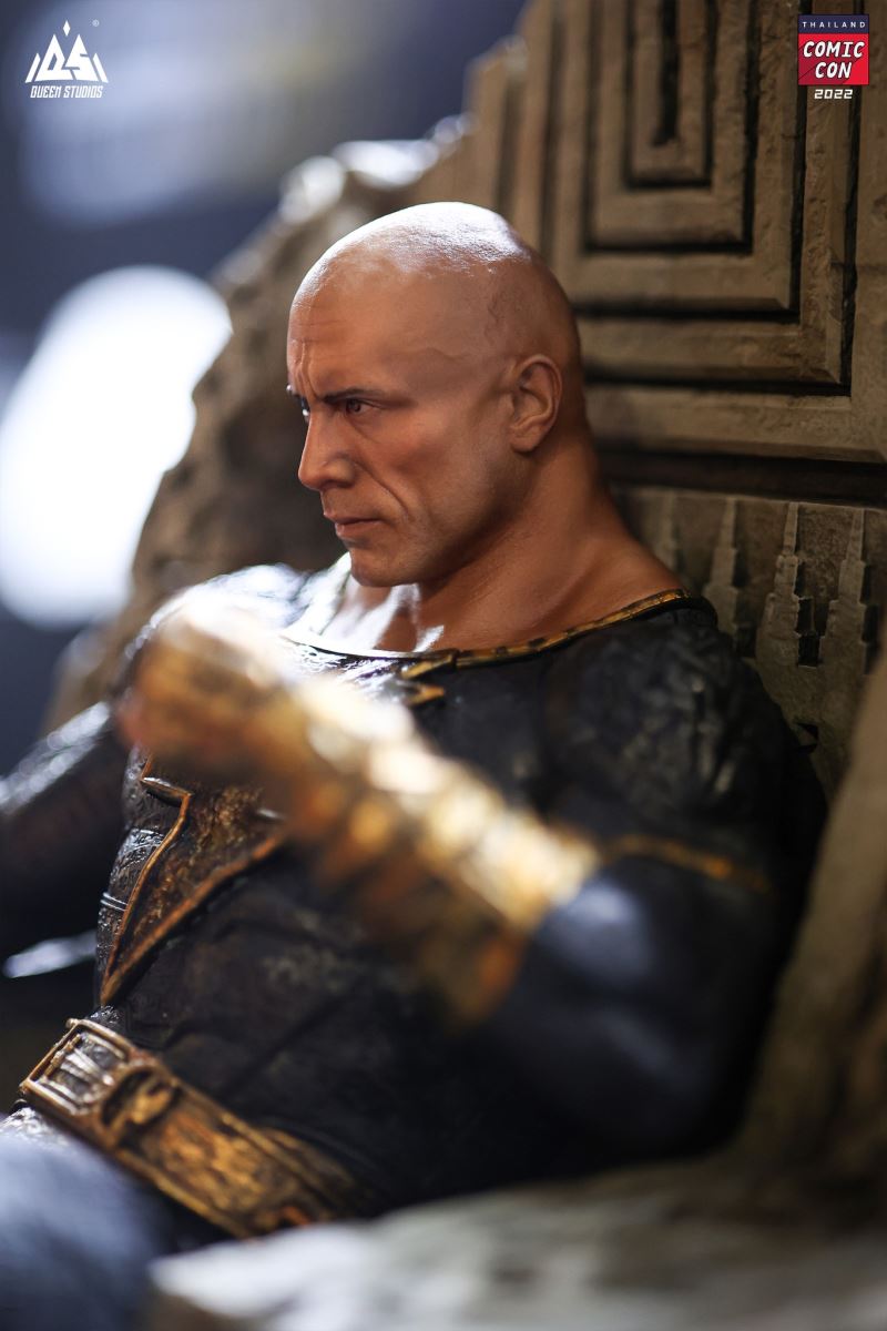 Black Adam On Throne 1/4