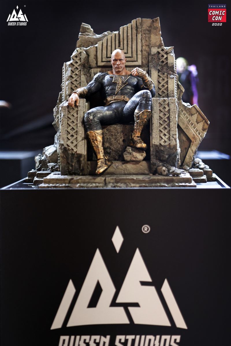 Black Adam On Throne 1/4