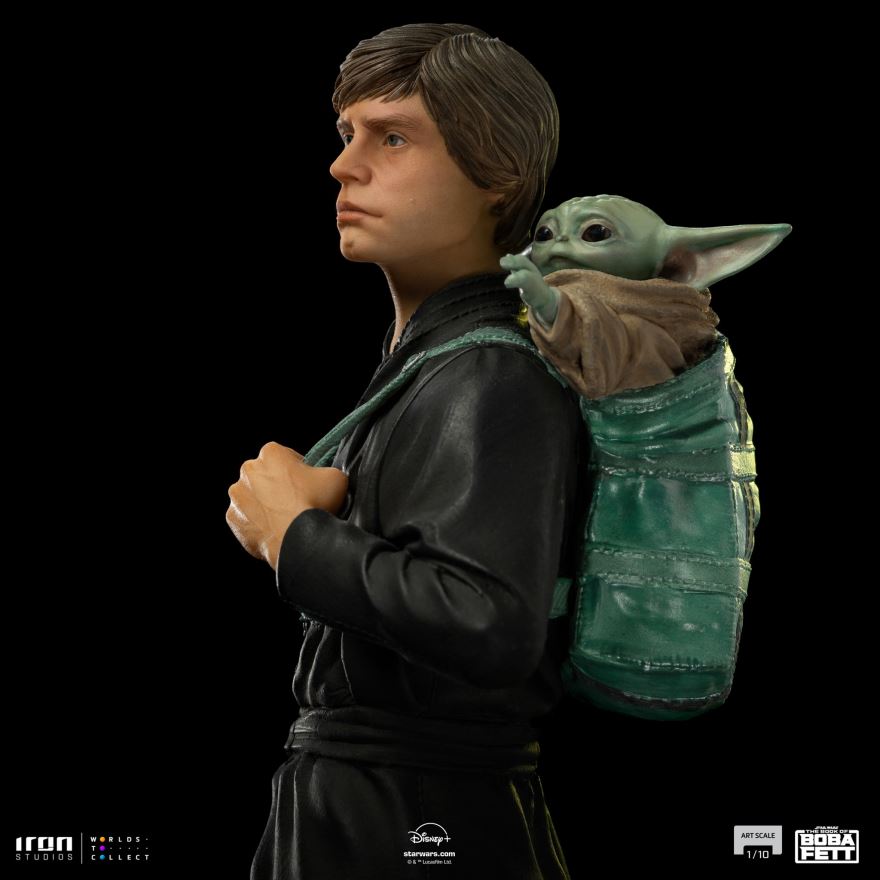 Luke Skywalker and Grogu Training Version - The Book of Boba Fett - Art Scale 1/10