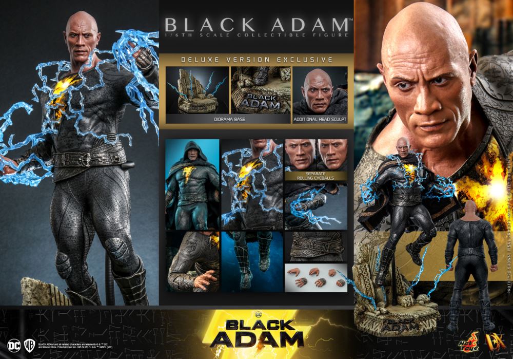 BLACK ADAM (GOLDEN ARMOR) (DELUXE VERSION) 1/6