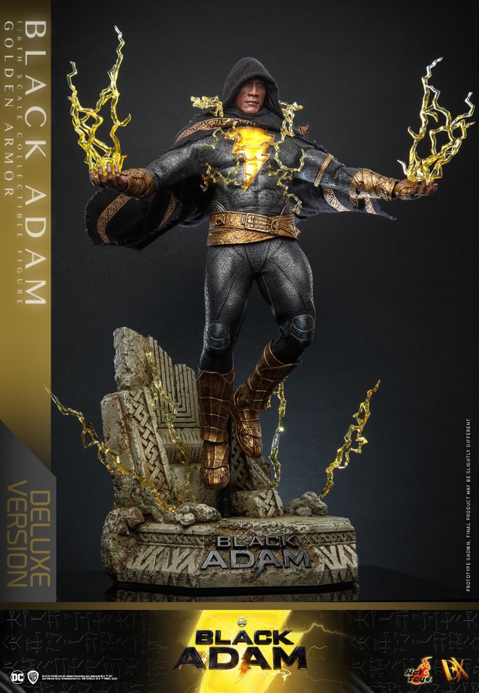 BLACK ADAM (GOLDEN ARMOR) (DELUXE VERSION) 1/6