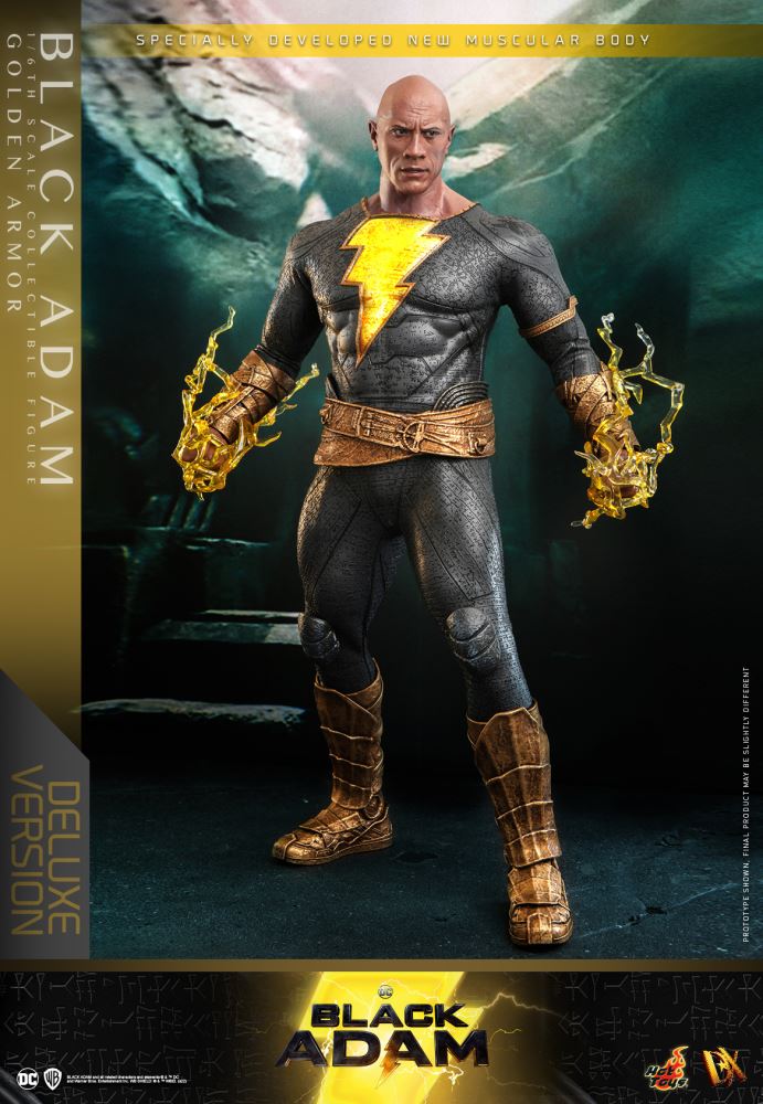 BLACK ADAM (GOLDEN ARMOR) (DELUXE VERSION) 1/6