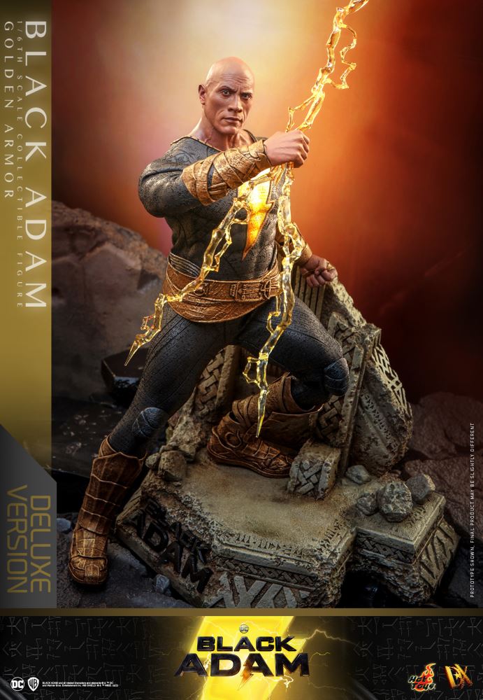 BLACK ADAM (GOLDEN ARMOR) (DELUXE VERSION) 1/6