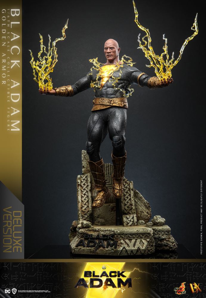 BLACK ADAM (GOLDEN ARMOR) (DELUXE VERSION) 1/6
