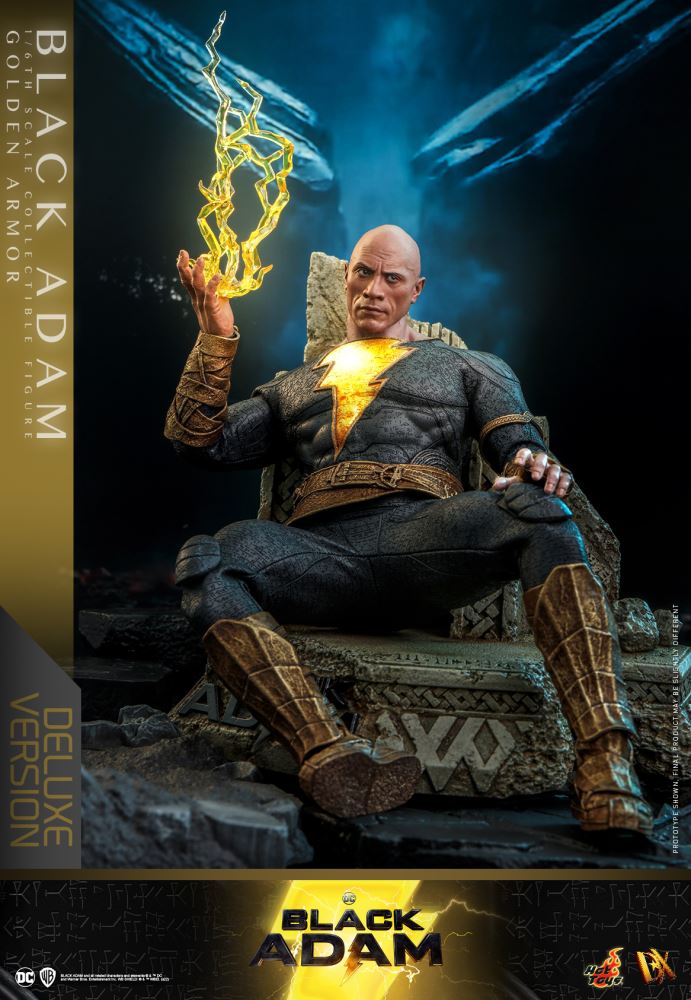 BLACK ADAM (GOLDEN ARMOR) (DELUXE VERSION) 1/6