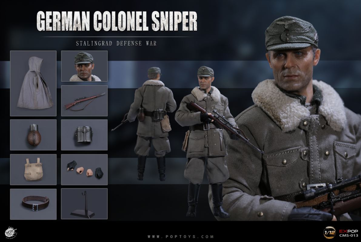 German Sniper Colonel 1/12