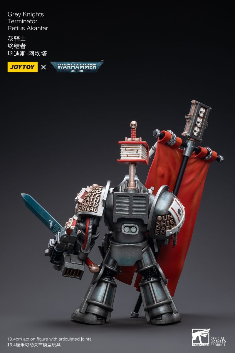 Grey Knight Terminator - Jarek Sule/Carton Vibowa/Redis Akanta/Inkarnes Niordan 1/18