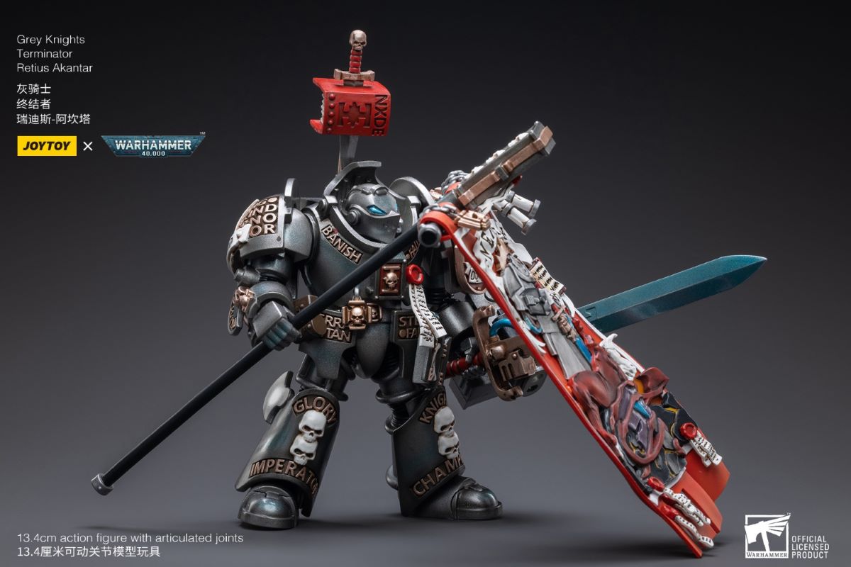 Grey Knight Terminator - Jarek Sule/Carton Vibowa/Redis Akanta/Inkarnes Niordan 1/18