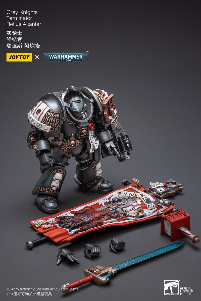 Grey Knight Terminator - Jarek Sule/Carton Vibowa/Redis Akanta/Inkarnes Niordan 1/18