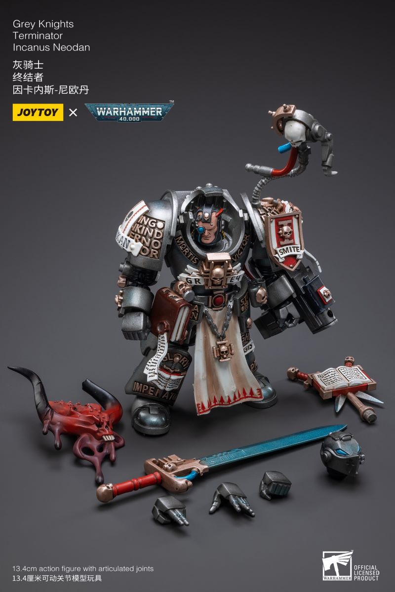 Grey Knight Terminator - Jarek Sule/Carton Vibowa/Redis Akanta/Inkarnes Niordan 1/18