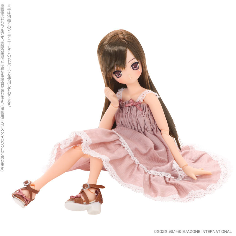 EX Cute Aika / Sweet Memory Coordinated Doll set -Chocolate Brown Hair