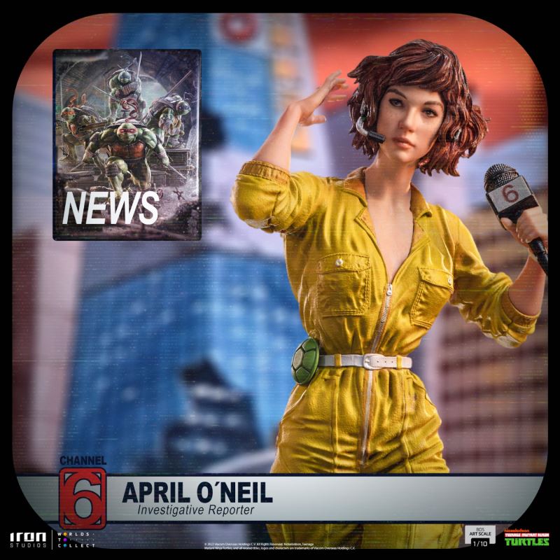 April O'Neil BDS - TMNT - Art Scale 1/10