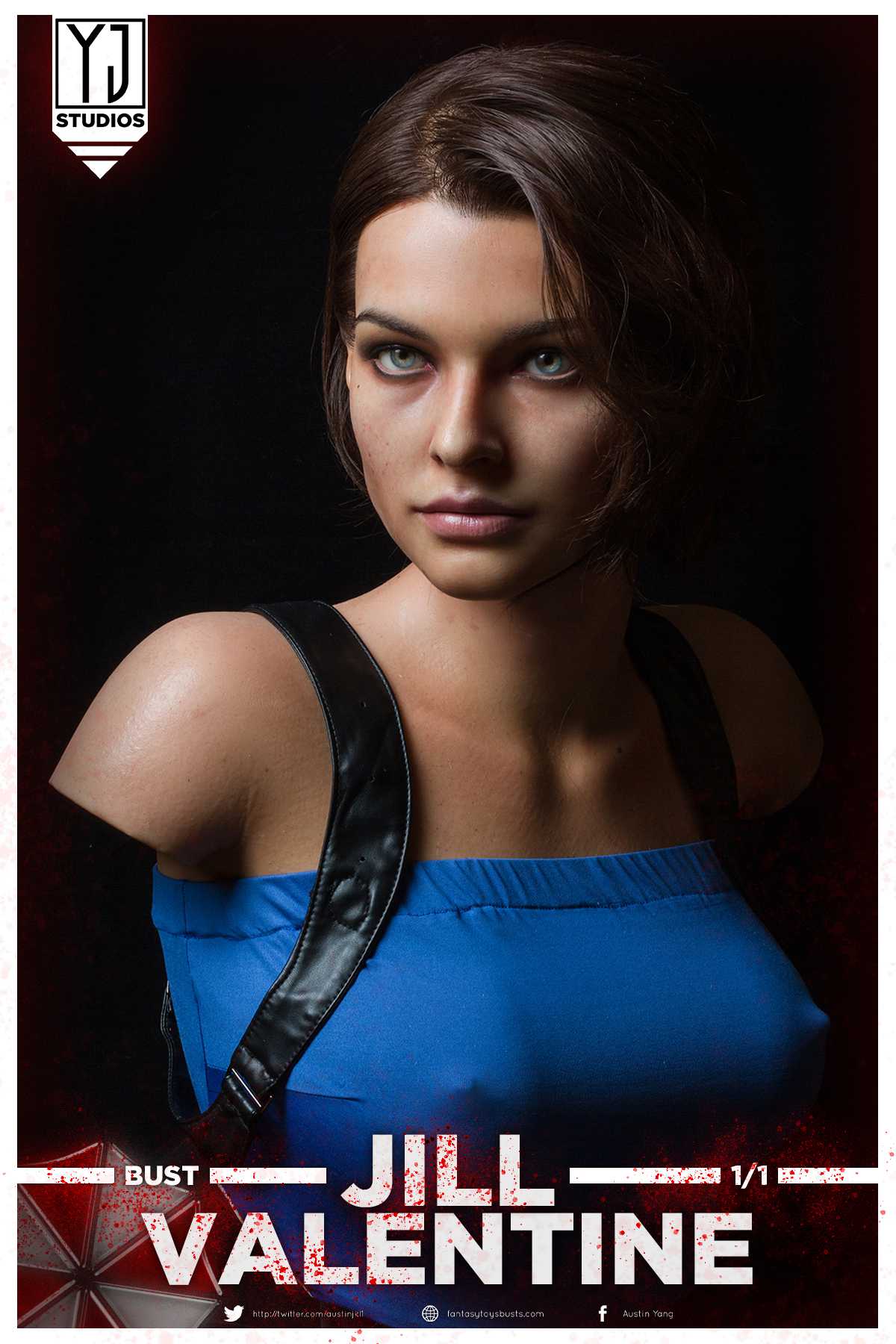 Jill Valentine Bust 1/1