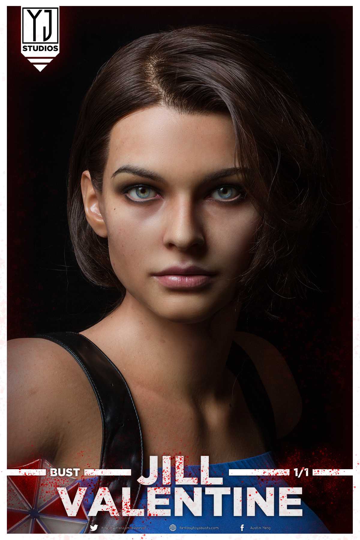 Jill Valentine Bust 1/1