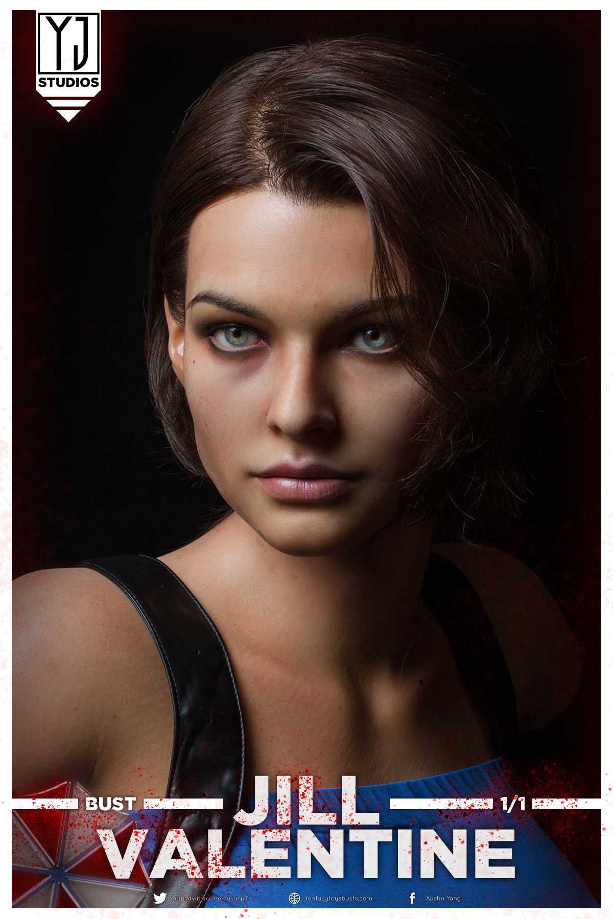 Jill Valentine Bust 1/1