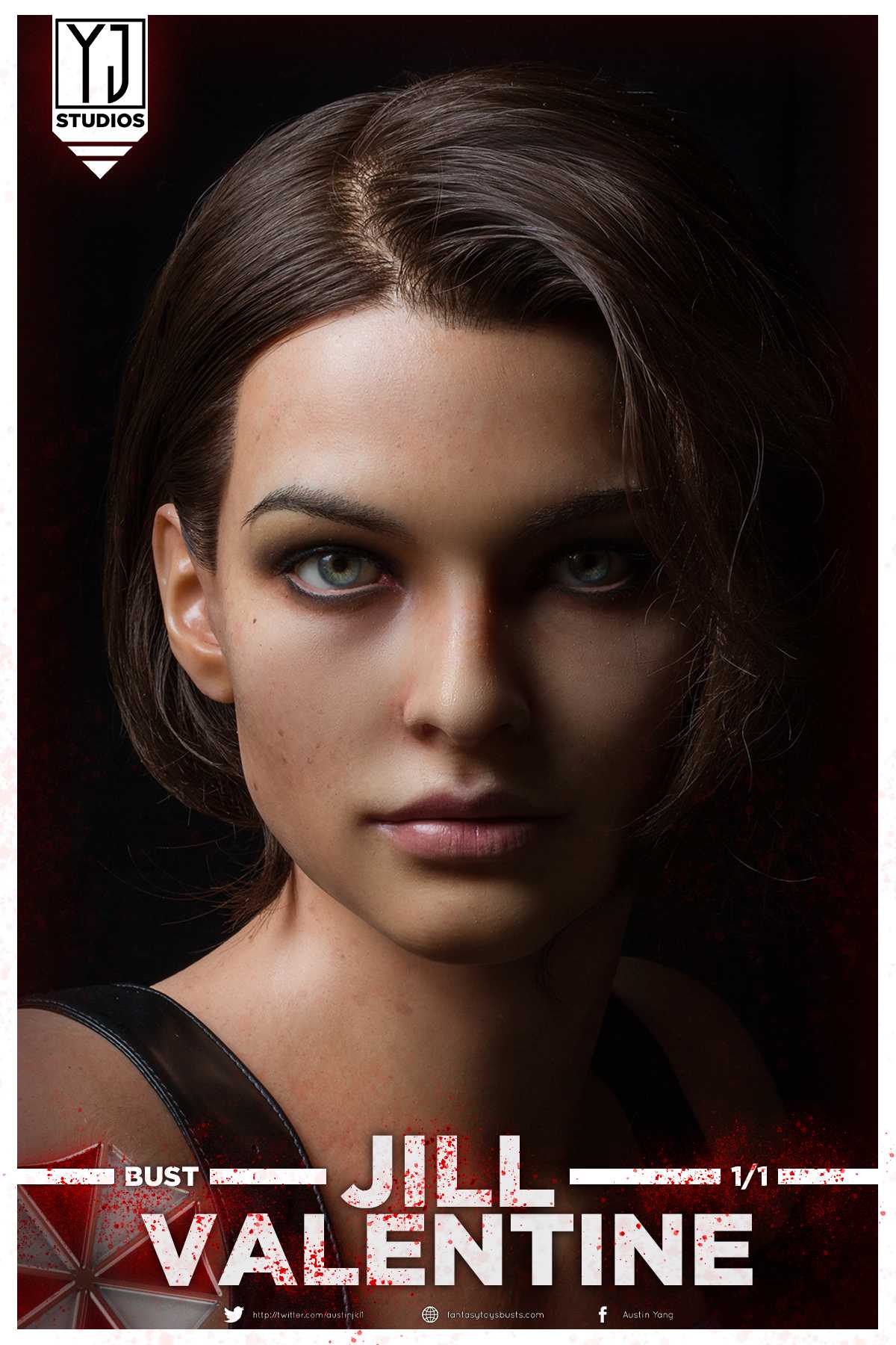 Jill Valentine Bust 1/1