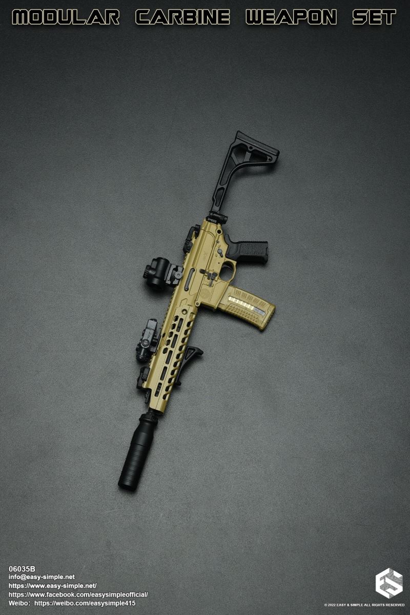 Modular Carbine Weapon Set 1/6
