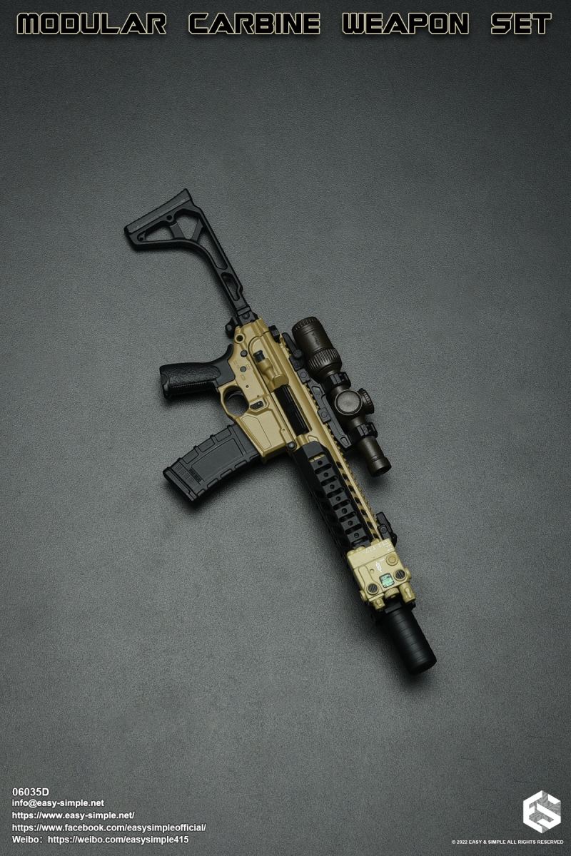 Modular Carbine Weapon Set 1/6