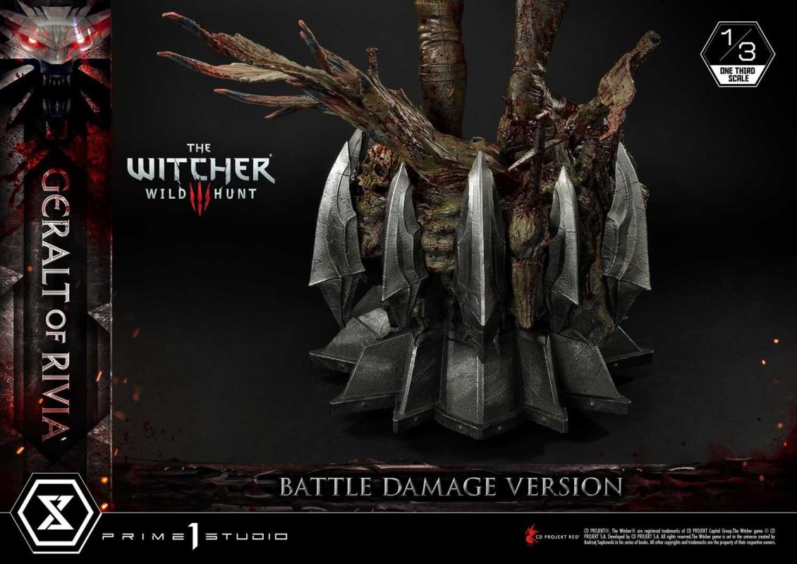 The Witcher 3: Wild Hunt Geralt of Rivia Battle Damage Version