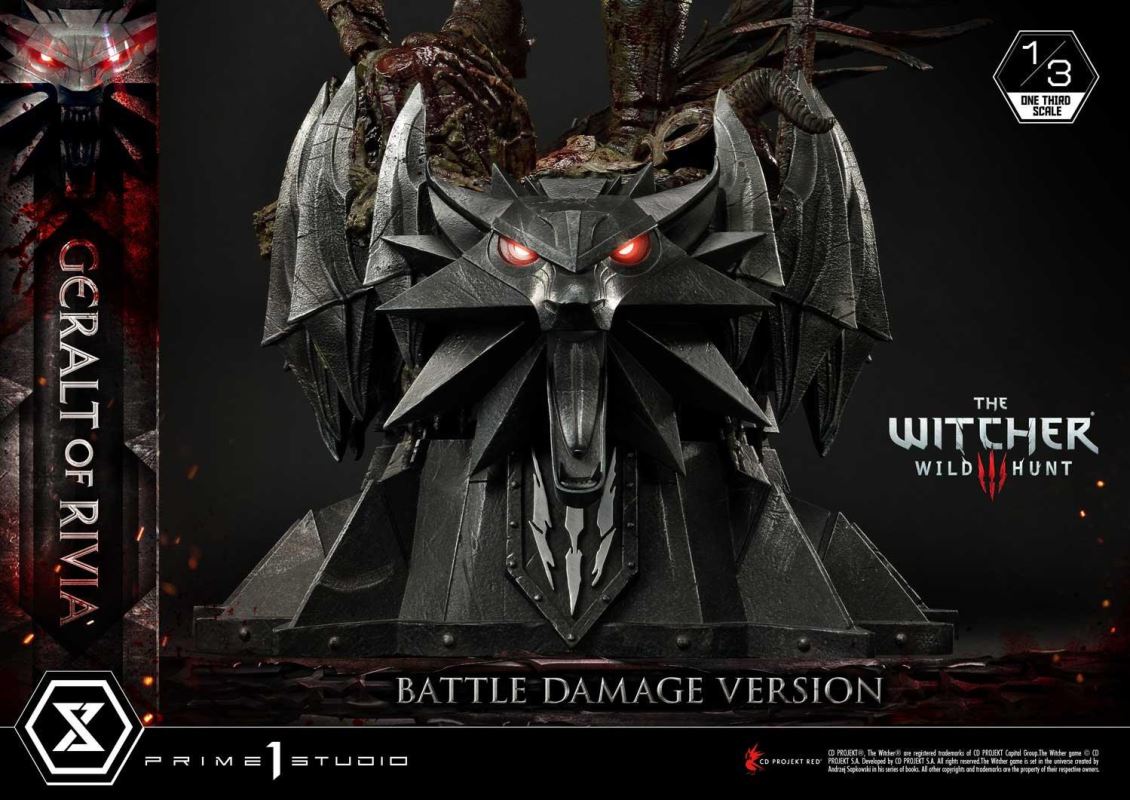 The Witcher 3: Wild Hunt Geralt of Rivia Battle Damage Version