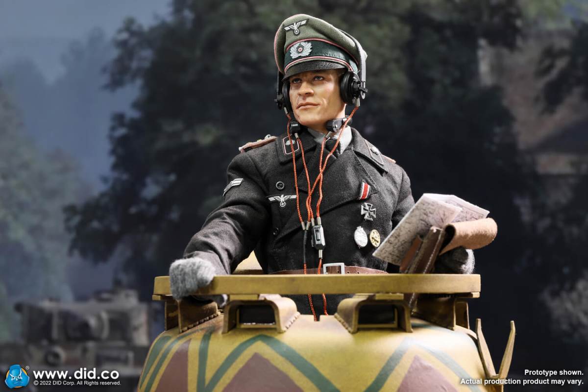 WWII German Armored Commander - Jager 1/6
