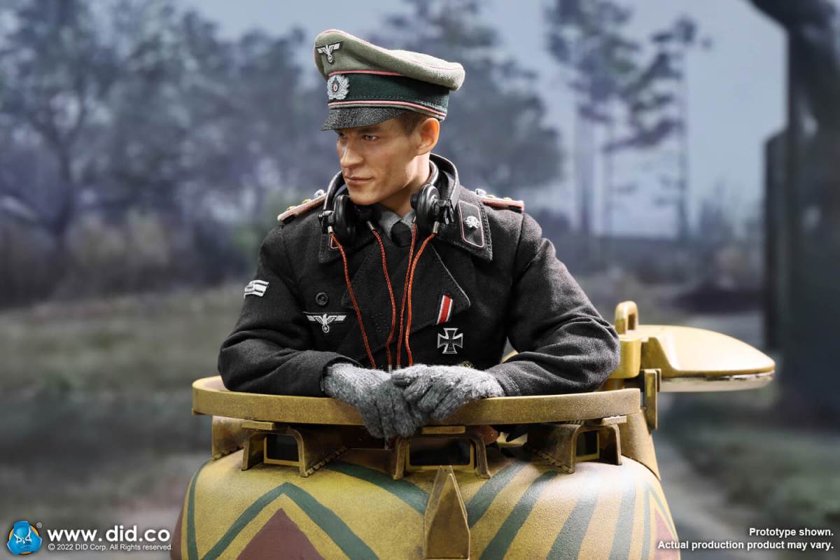 WWII German Armored Commander - Jager 1/6