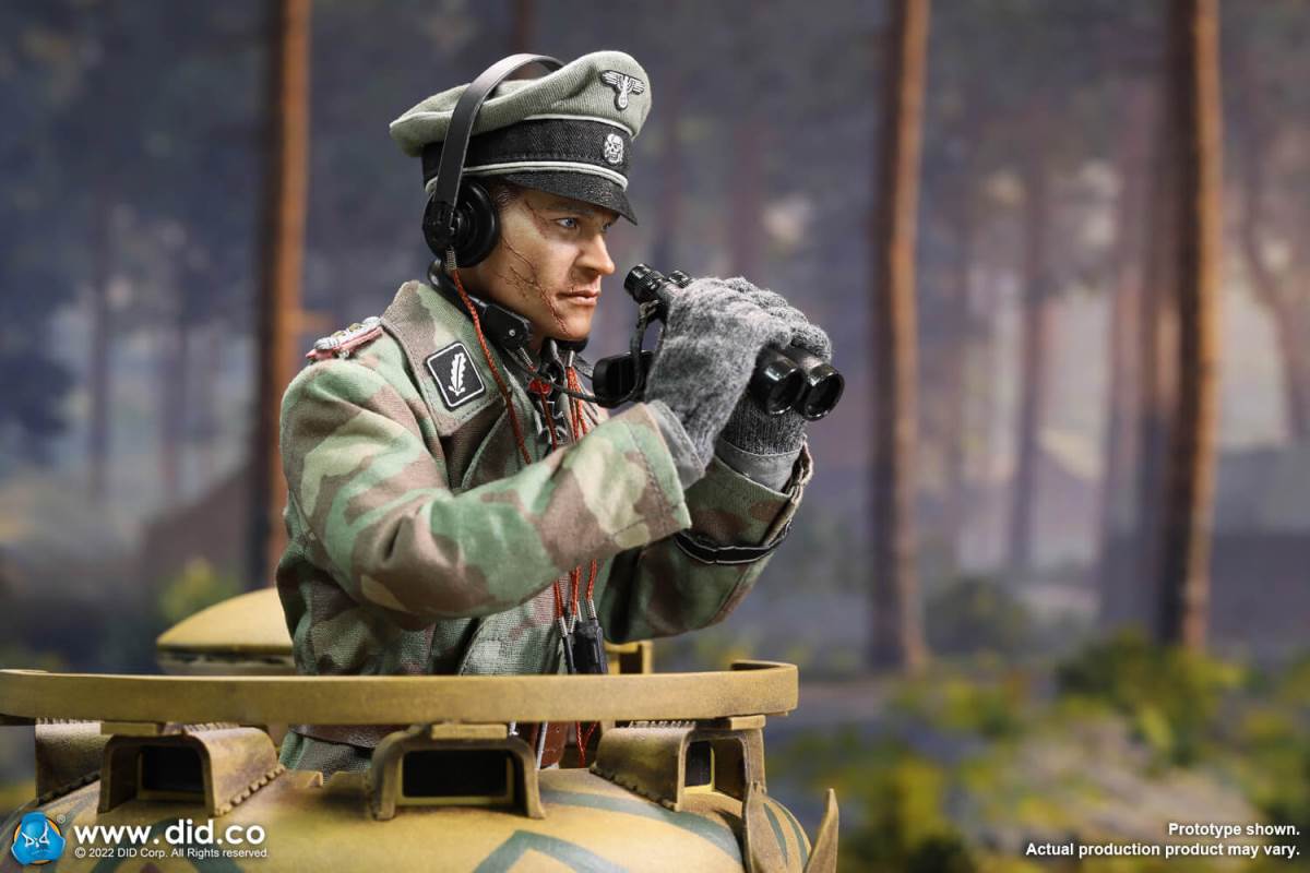 WWII German Armored Commander - Jager 1/6
