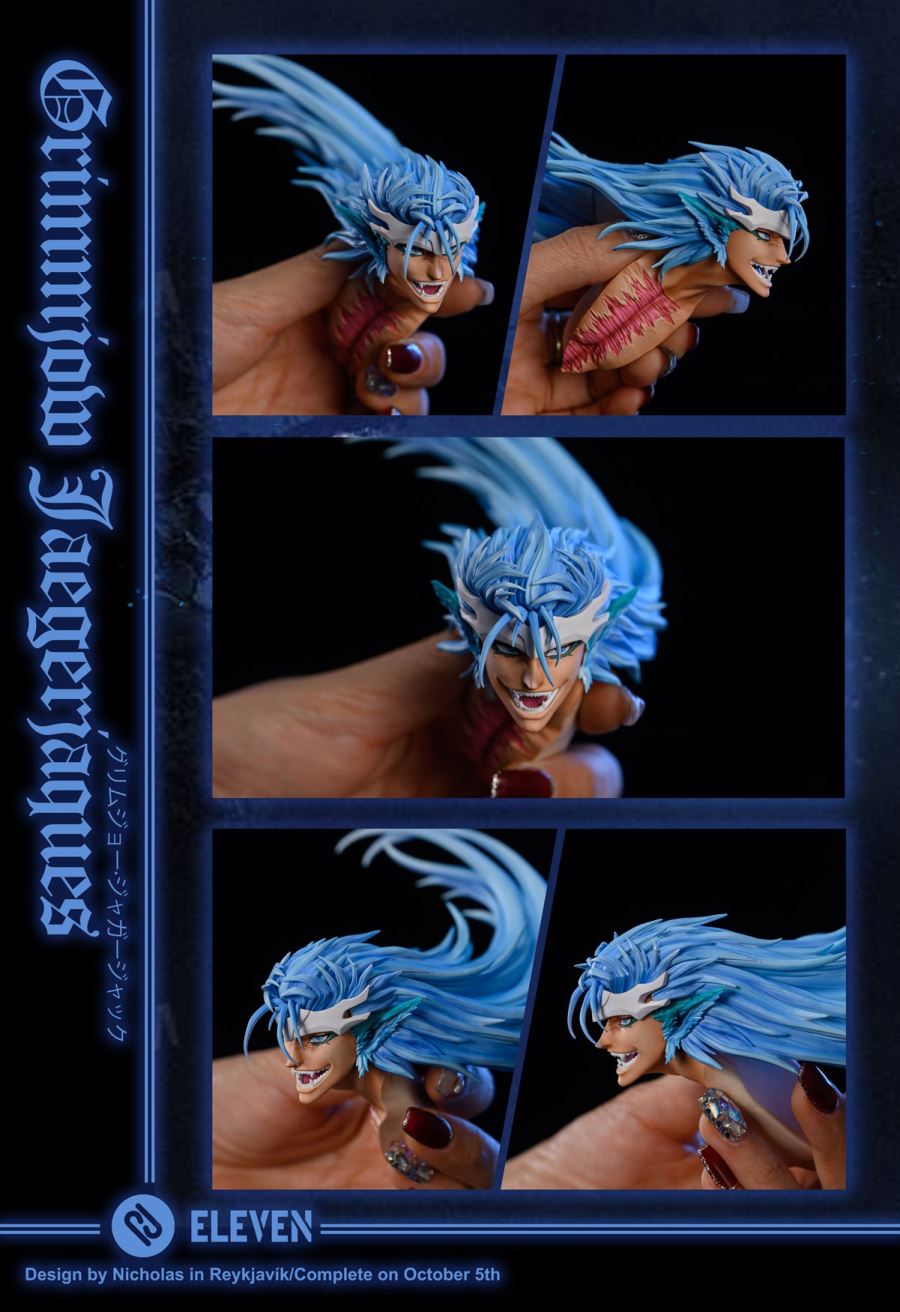 Hollowfication Grimmjow Jaegerjaques - Bleach