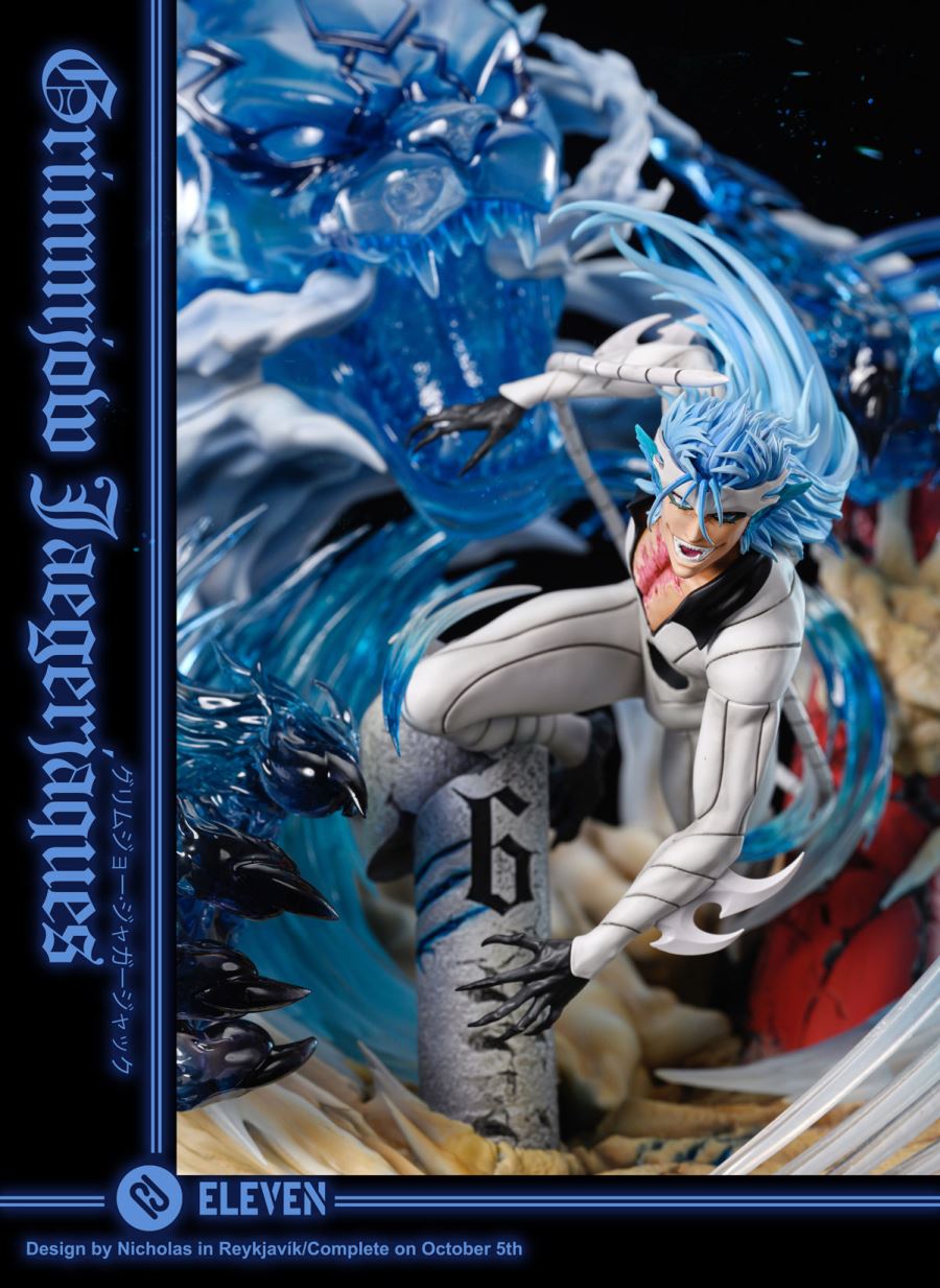 Hollowfication Grimmjow Jaegerjaques - Bleach