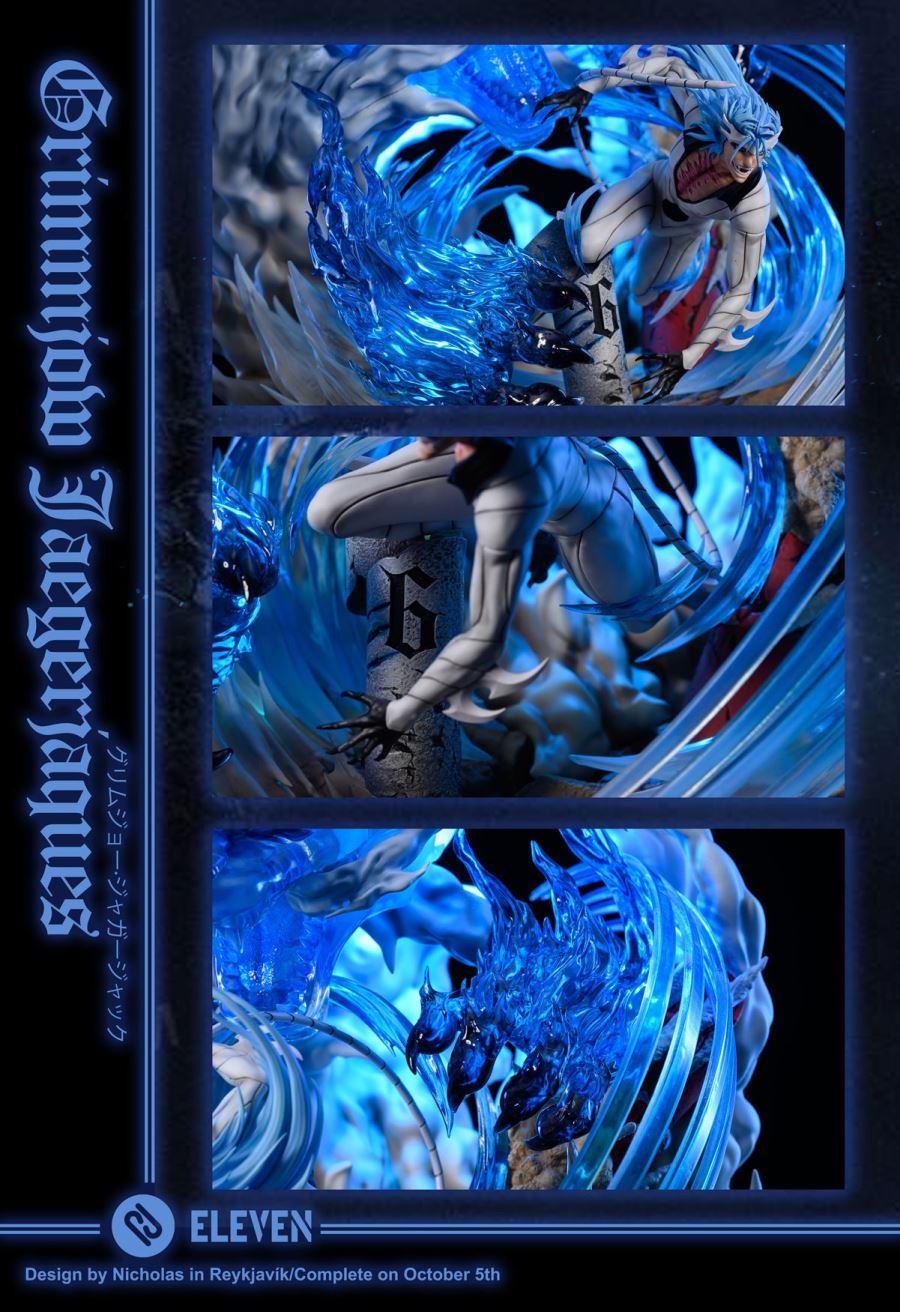 Hollowfication Grimmjow Jaegerjaques - Bleach