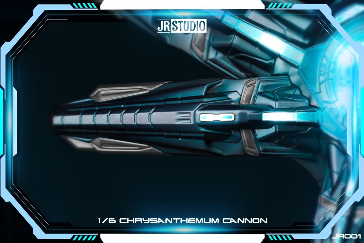 MK85 holographic image version Chrysanthemum cannon laser transmitter luminous version 1/6