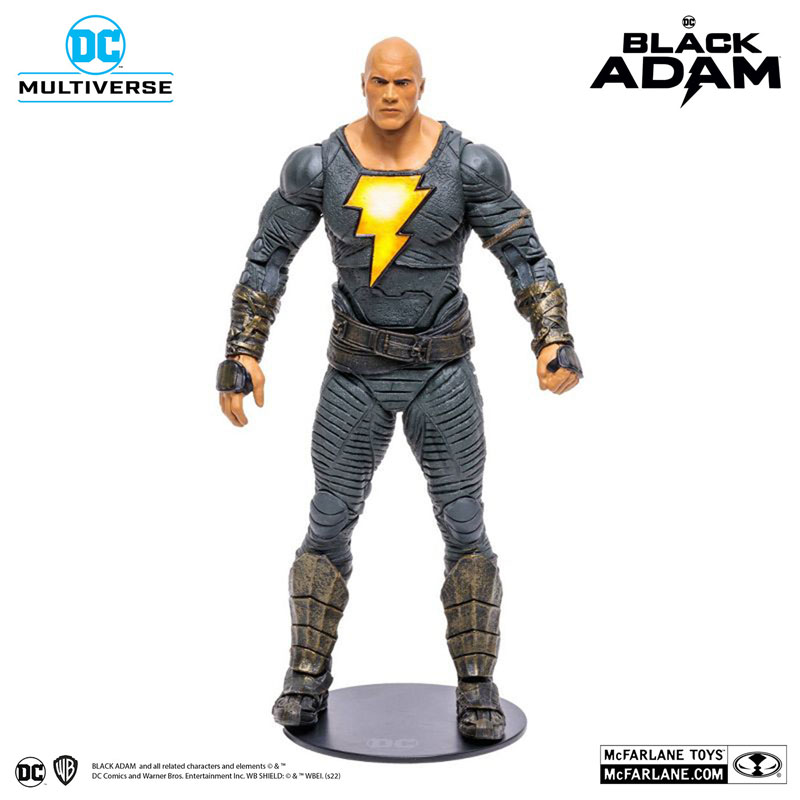 DC Multiverse 7 Inch Action Figure #188 Black Adam (w/Throne)