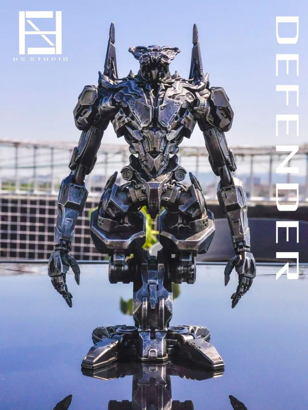 Defender Bust Statue - Original Design